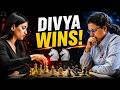 Double Knights Dominate! Divya Beats Humpy , दो घोड़े पड़े भारी!