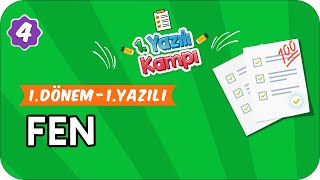 4.Sınıf Fen | 1.Dönem 1.Yazılıya Hazırlık