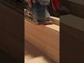 Machine sanding process