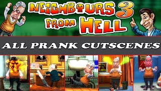 ALL Pranks/ Tricks/ Funny Moments (Neighbours From Hell 3)
