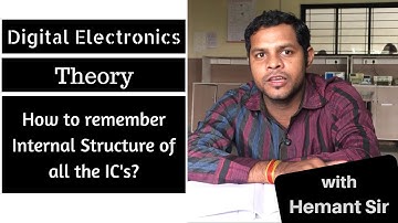 Digital Electronics - AND, OR, NOT, NOR, NAND, XOR & XNOR Gate Internal Structure (With Hemant Sir)