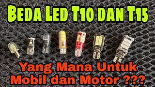 Lampu Parkir Mobil LED Senja Canbus LED T10 W5W 12V