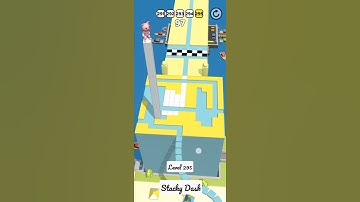 #shorts : Stacky Dash games LVL 295 | #stackydash