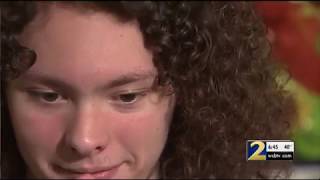 Teen nearly killed in freak accident with pumpkin launcher home from hospital