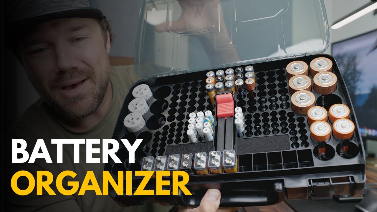 Organize Your Batteries! Aptbyte Battery Organizer Box Demo & Review