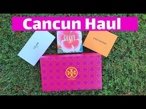 Cancun Mexico Luxury Shopping Haul - YouTube