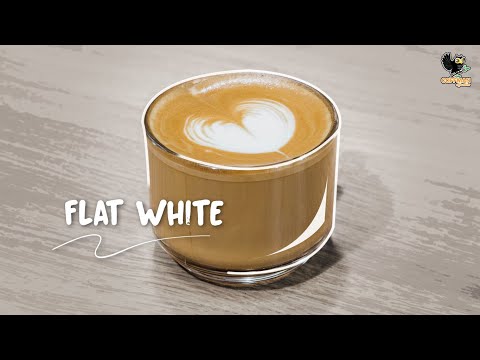 วิธีทำเมนูกาแฟสากล Flat White | เมนูตาโต | EP.128