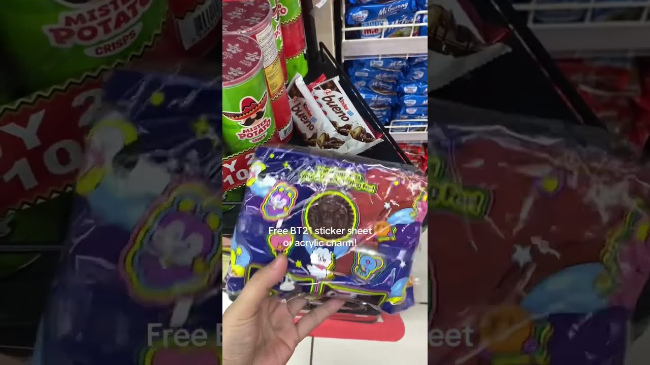 Cream-o cookies with free BT21 sticker or acrylic charm! 