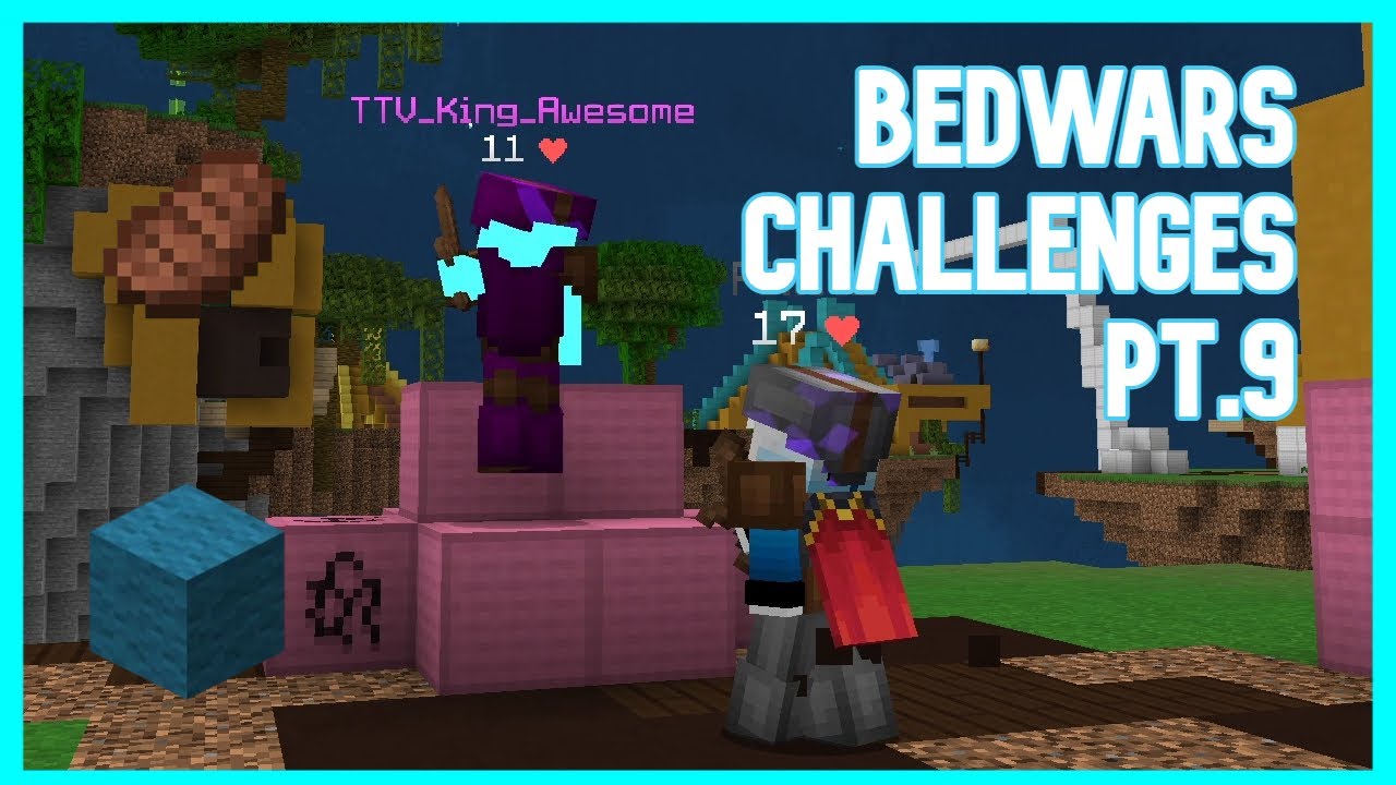 Bedwars challenges pt.9 YouTube