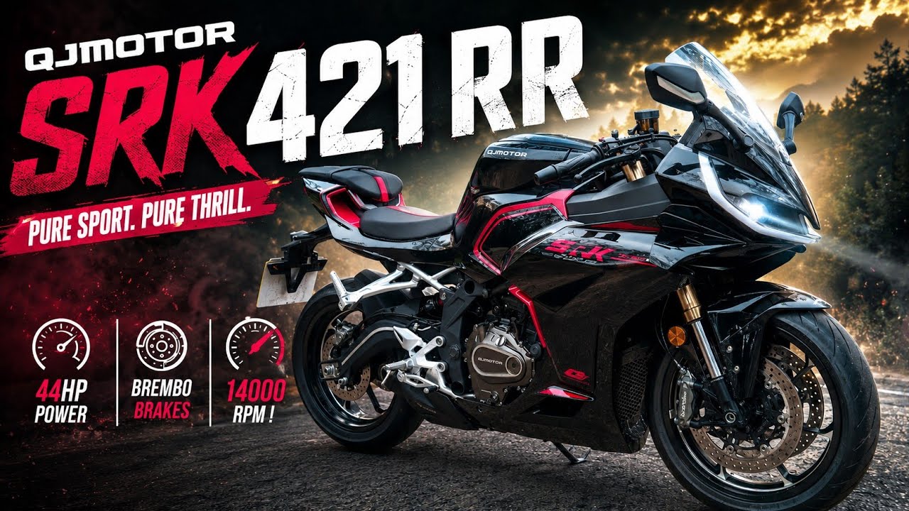 ★chana★ ☆ 2026 QJMOTOR SRK 421 RR REVIEW ☆ - YouTube