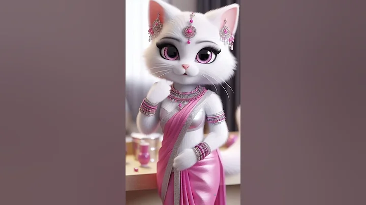 Watch the video about Bride cat 😘#shorts #cat #kitten #cute#beautifulcat #ytshorts #funny #kitty #aicat#viralvideo