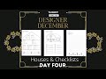 Designer December Day 4 - Houses and Checklists - Cleaning Lists, Moving Planners and more!