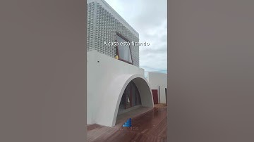 Processo de Obras em Andamento - Casa Mediterrânea em São Miguel do Gostoso/RN