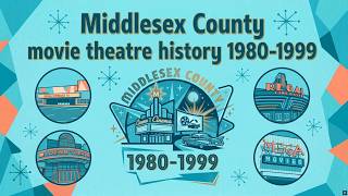 Middlesex County movie theatre and drive-in history 1980-1999