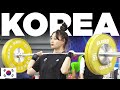 DOMINANCE | South Korean Weightlifting | Full Training Session