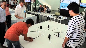 Desafío robot 2015. Prueba Rescate. IES Libertas (Eric y Tudor)