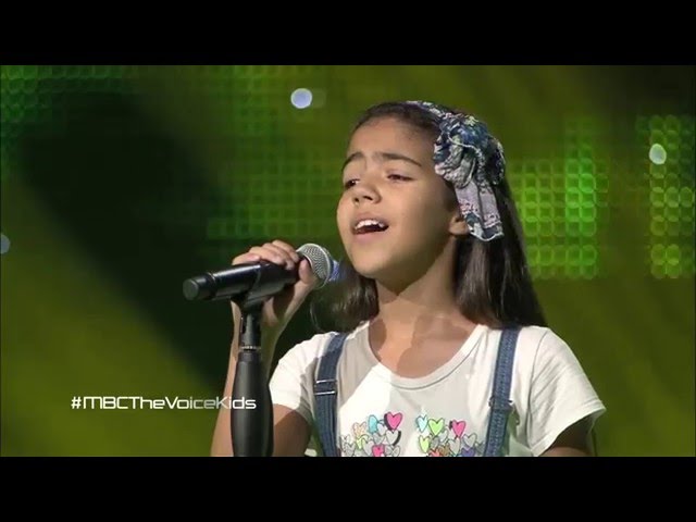 نور قمر – برضاك - مرحلة الصوت وبس – MBCTheVoiceKids class=