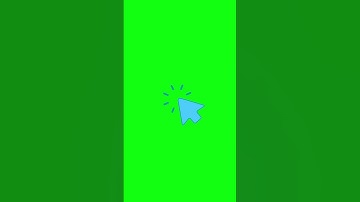 Green Screen Mouse Click Pointer Animation | Free Stock Footage for Editing