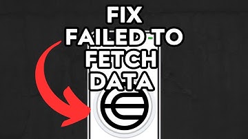NEW! How To Fix FAILED TO FETCH DATA WORLDCOIN