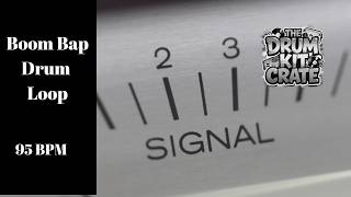 95 BPM Hip Hop Drum Loop | WAV One-Shots, Loop & MIDI