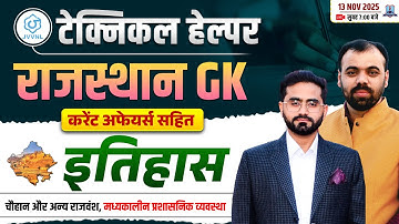🌟 Rajasthan GK | Rajasthan History Revision: Top MCQs Part-4 | JVVNL Technical Helper 2025