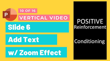 Add Text Animations in #PowerPoint  (Vid 9, Vertical Video Tutorial)