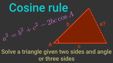 Cosine rule