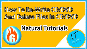 How To Delete Some Files From DVD Or CD And Rewrite The CD DVD Using Ashampoo Burning Studio