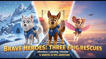 BRAVE HEROES THREE EPIC RESCUES