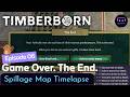 Timberborn 1.0 Timelapse | Colony Collapse After Bad Tide Disaster | Spillage Map | Beaver Logs 06