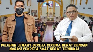 Puluhan Jemaat Gereja Kecewa Berat Dengan Narasi Pendeta Saat Debat Terbuka!