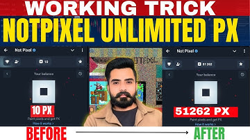 Trick I Not Pixel Unlimited Coin Trick | Not Pixel Secret Trick 10x Boost | How To Get Unlimited PX