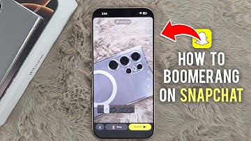 How To Do A Boomerang On Snapchat 2025! (UPDATED)