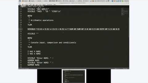 LOLCODE Interpreter: CS50x Project