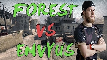 CSGO: POV NiP f0rest vs ENVYUS (37/22) dust2 @ ESL Pro League Season 4