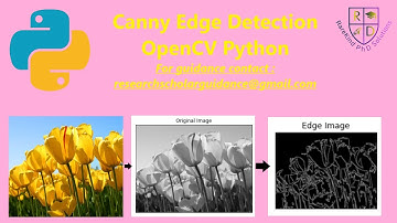 Canny Edge Detection Opencv with Python source code | Image Processing | shorts