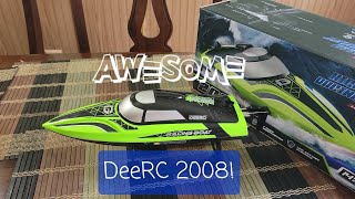 DeeRC 2008 racing boat (Quick review/test)