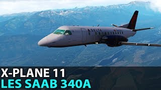 That Turboprop Roar, LES Saab 340A, PilotEdge ✈️ 2018-03-23