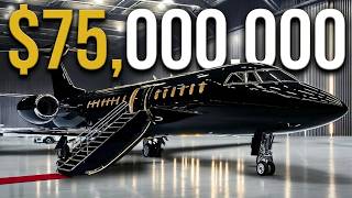 Inside a $75 Million Billionaire Private Jet — Luxury You Won’t Believe!