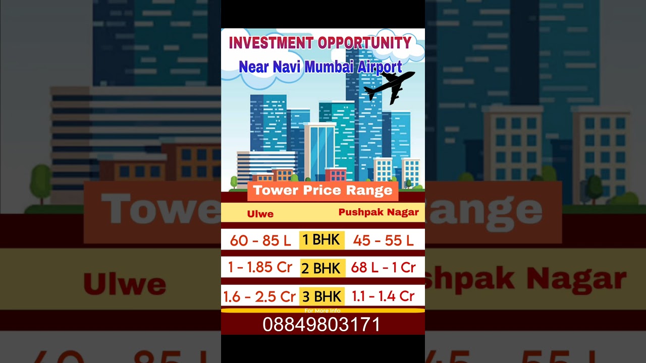 🚀 Ulwe vs Pushpak Nagar – Navi Mumbai’s Hottest Investment Corridor! 🚀 