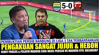 🔵 HEBOH BESAR HARI INI~Ferry Paulus Pelatih Madura Komentari Persib Bandung vs Madura United~Really?