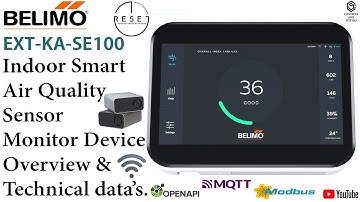 Belimo EXT-KA-SE100 Indoor Smart Air Quality Sensor | Full Overview & Technical Data Explained