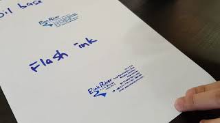 Pre ink Oil base vs Flash ink