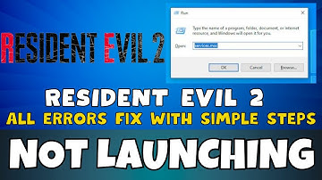Resident Evil 2 Not Launching  Problem Fixed