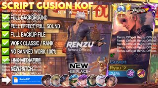 Script Skin Gusion KOF - K' No Password | Full Effect Voice | Patch Terbaru