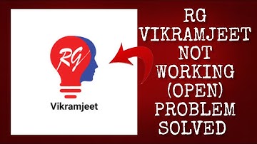 How To Solve RG Vikramjeet App Not Working/Not Open Problem|| Rsha26 Solutions