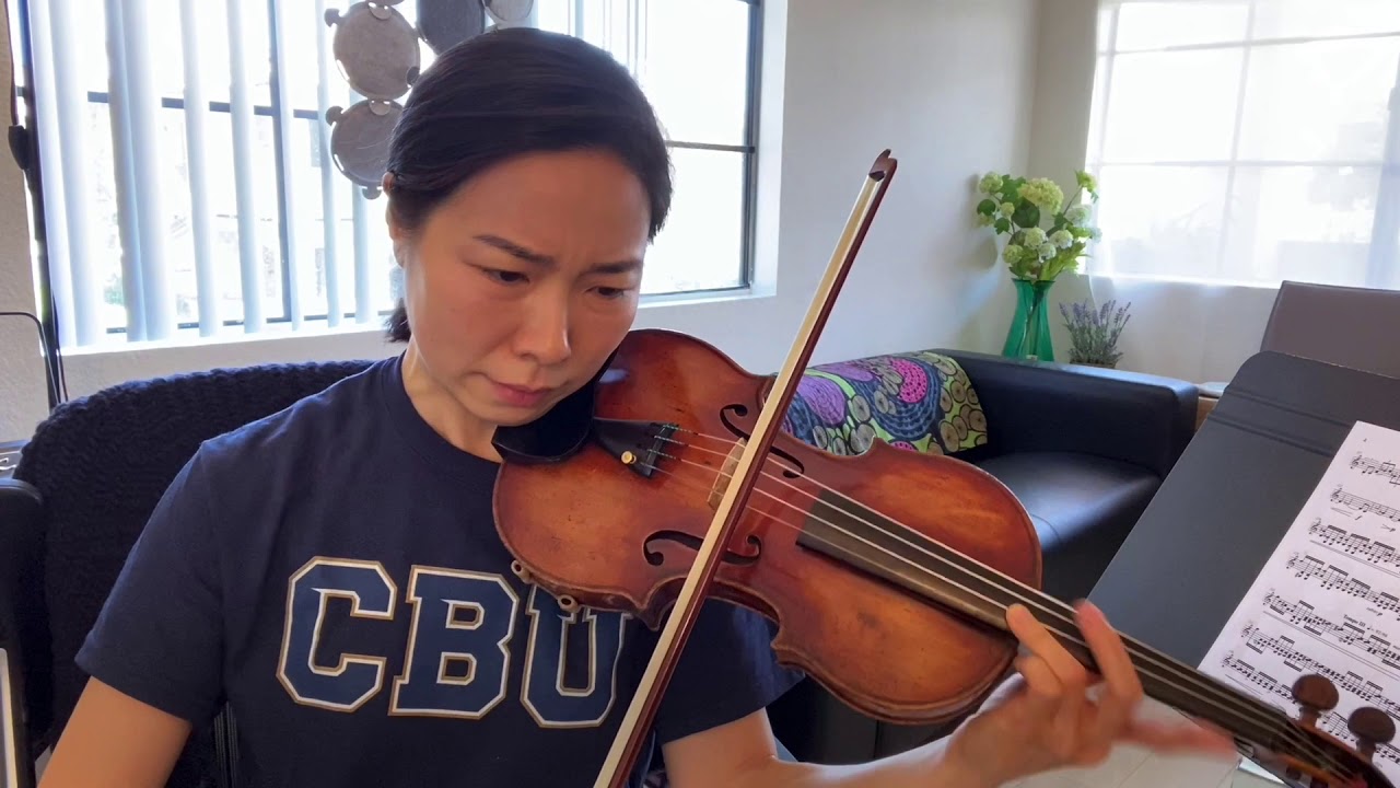 The Violin Jedi Challenge with Vivaldi Concerto in A minor Op. 3, No. 6, 2nd mvt