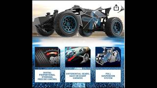 SilverLit Exost Pro Rocket One RC Car 25 km/h High Speed Remote Control Car with LED Lights.