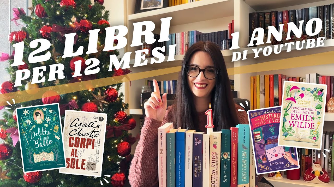 12 Libri per 12 Mesi ✨📚 Speciale 1 Anno su YouTube!