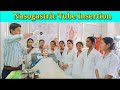 Nasogastric Tube/Ryles Tube Insertion Technique | Clinical Demonstration | Health Sector |